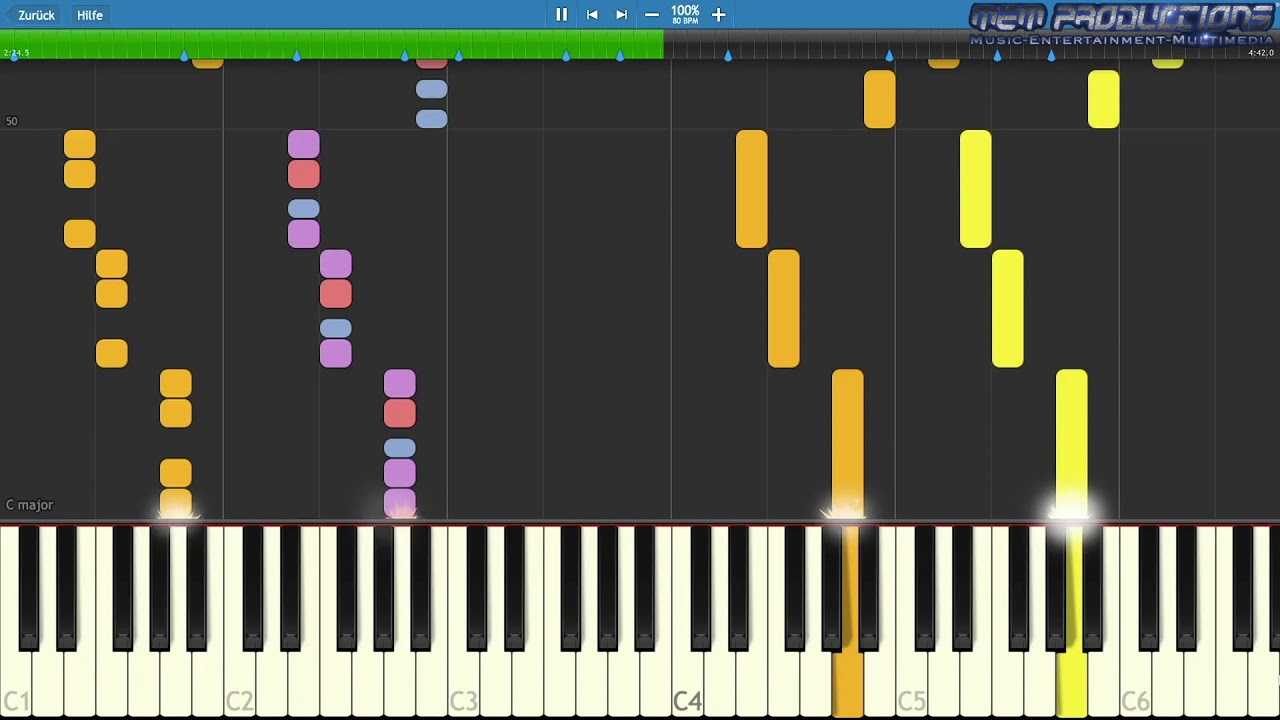 Keyboard / Piano Tutorial | Rammstein - Spiel mit mir