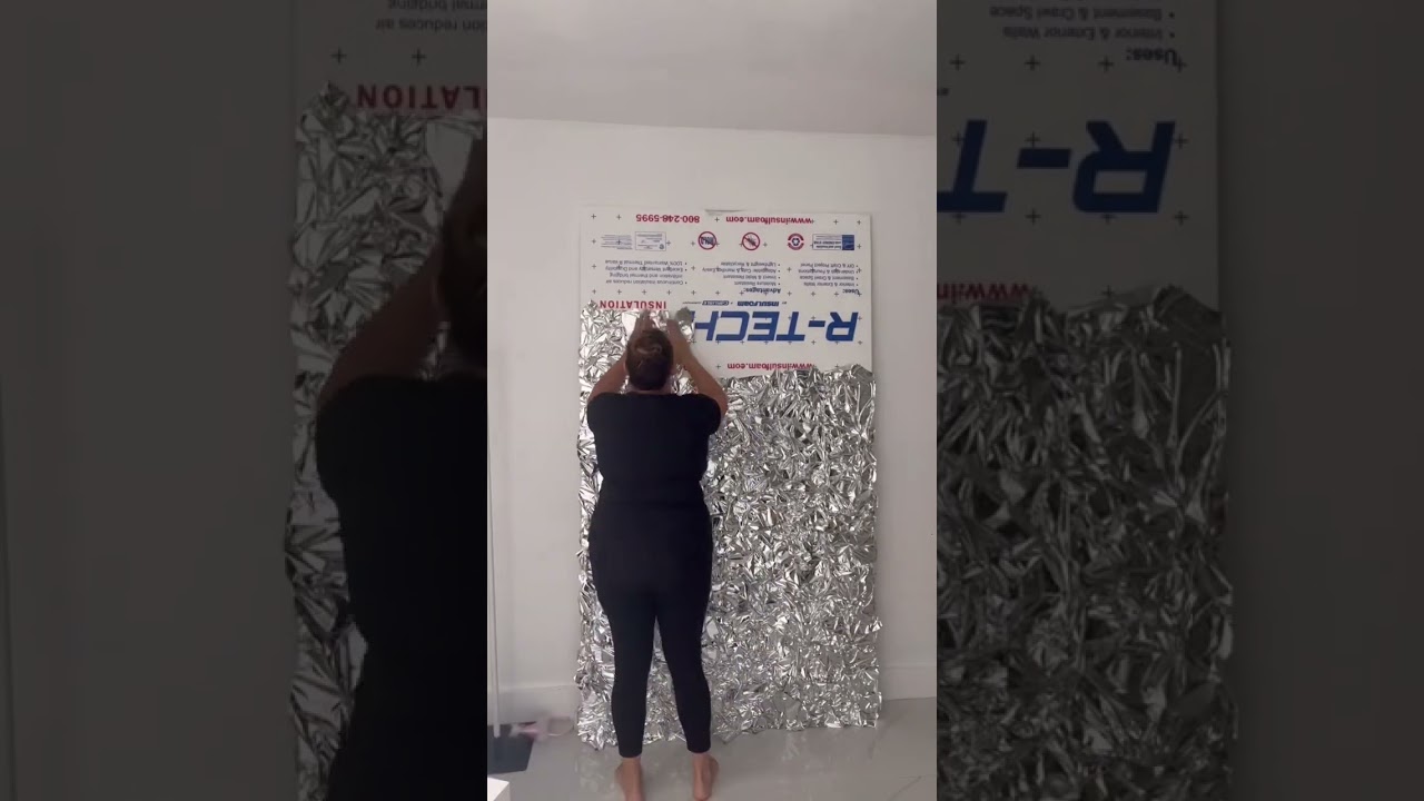 How to make a metallic wall