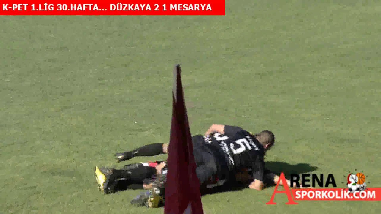 K-PET 1.LİG 30.HAFTA...DÜZKAYA 2 1 MESARYA