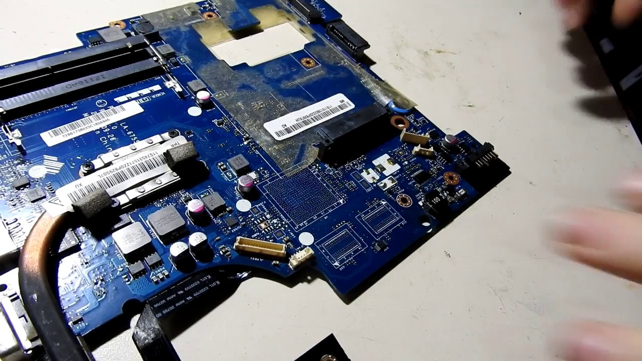 REPARACION NOTEBOOK LENOVO G45 NO ENCIENDE (EN CORTO) - PARTE 2
