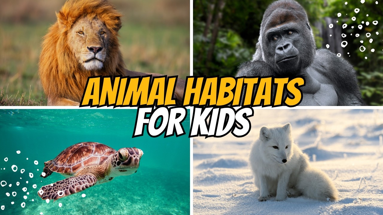 Animal Habitats Song | Discovering Where Creatures Call Home!