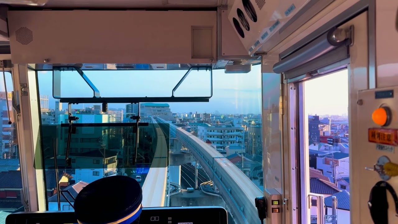 #osaka #monorail #sunset #4k 
