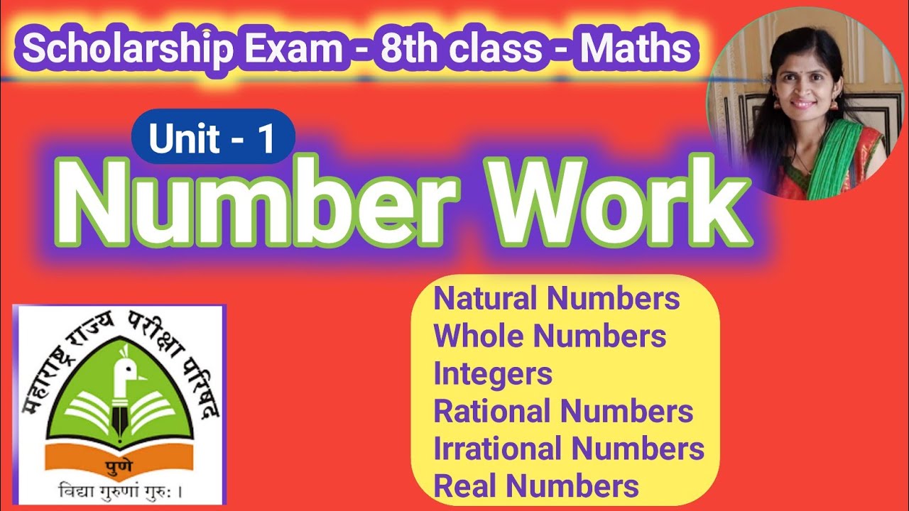 Number Systems|Natural, Whole, Integers, Rational,Irrational, Real Numbers|Scholarship Class 8 Maths
