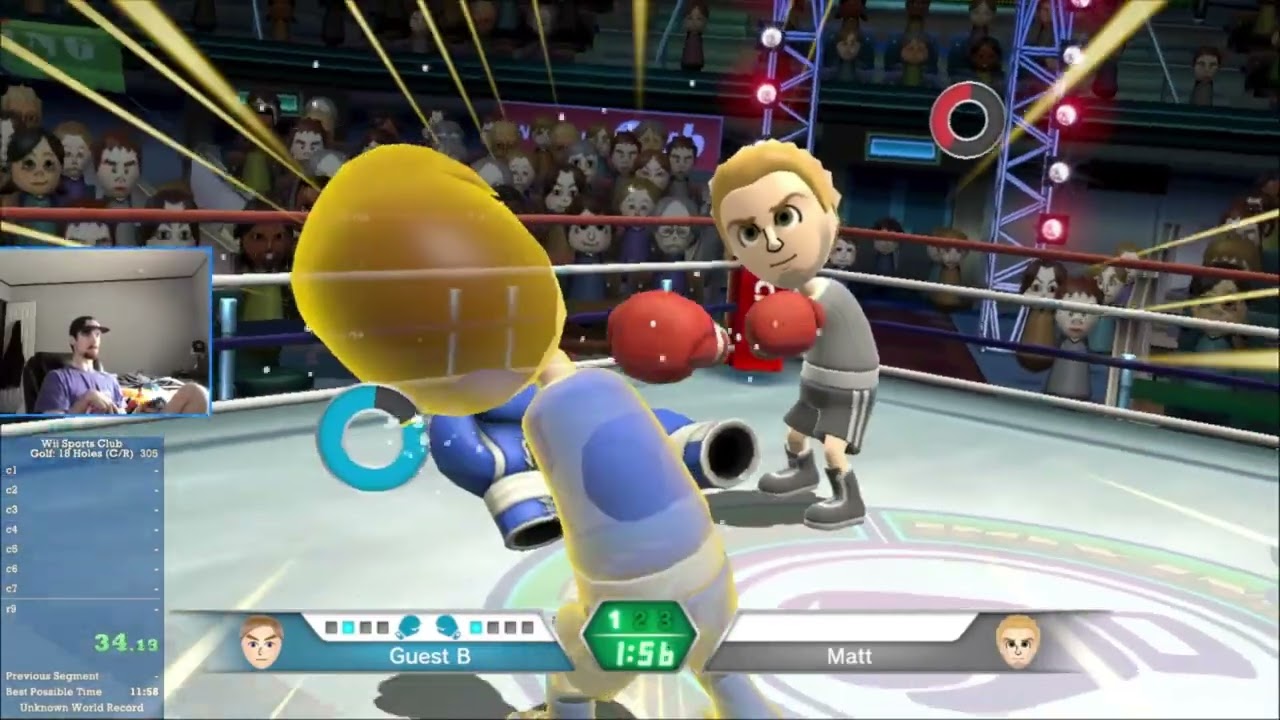 (WR) Wii Sports Club Boxing 5 Stamps 1:32