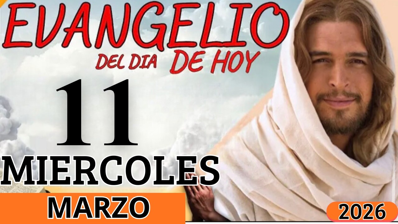 EVANGELIO DE HOY MIERCOLES 11 DE MARZO DEL 2026#VOZ CATOLICA. SAN MATEO 5, 17-19📖🙏