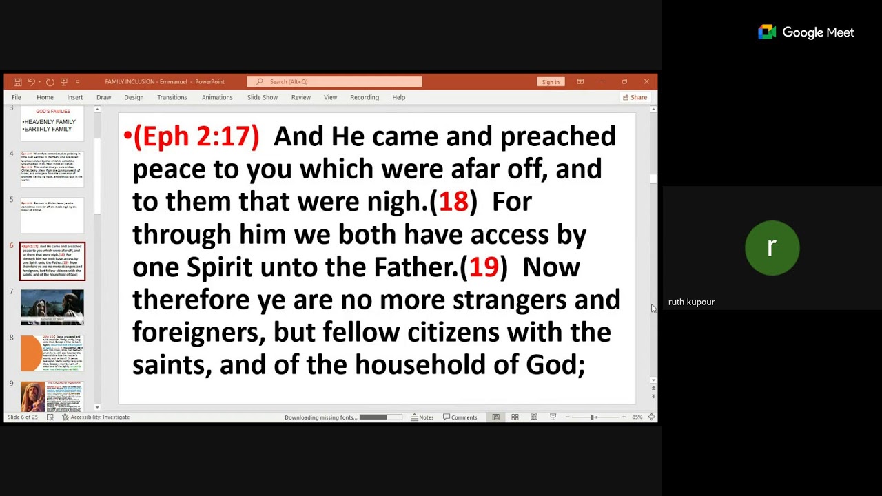 Morning Watch devotion (Twi)
