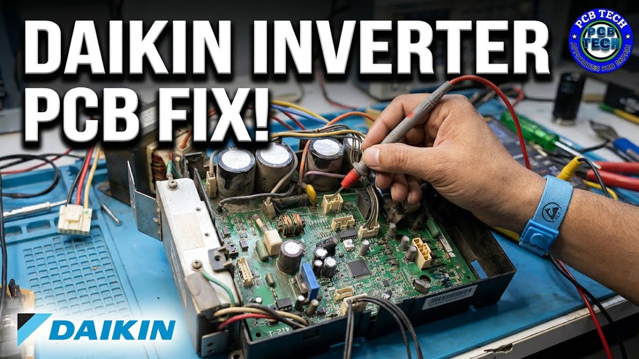 Daikin inverter AC PCB Repair, PCB TECH 