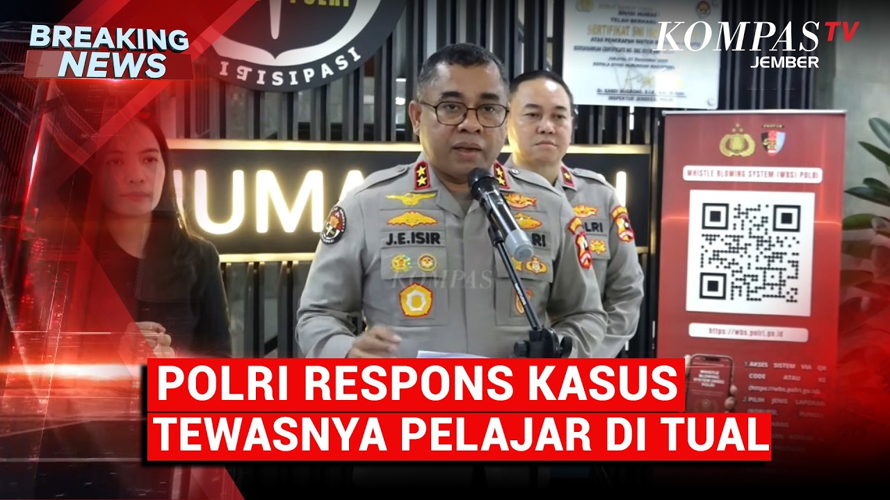 BREAKING NEWS - Keterangan Kadivhumas Polri Terkait Kasus Kematian Siswa di Tual, Maluku