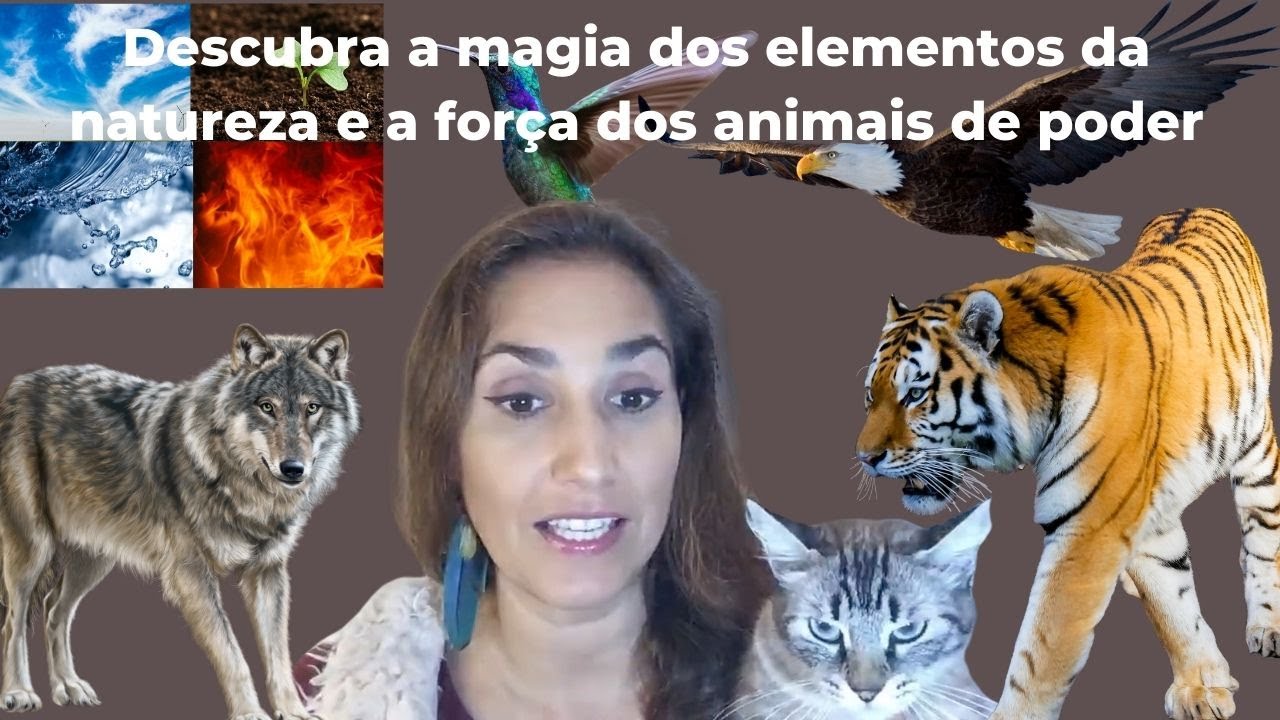 Descubra a magia dos elementos da natureza e a for&ccedil;a dos animais de poder