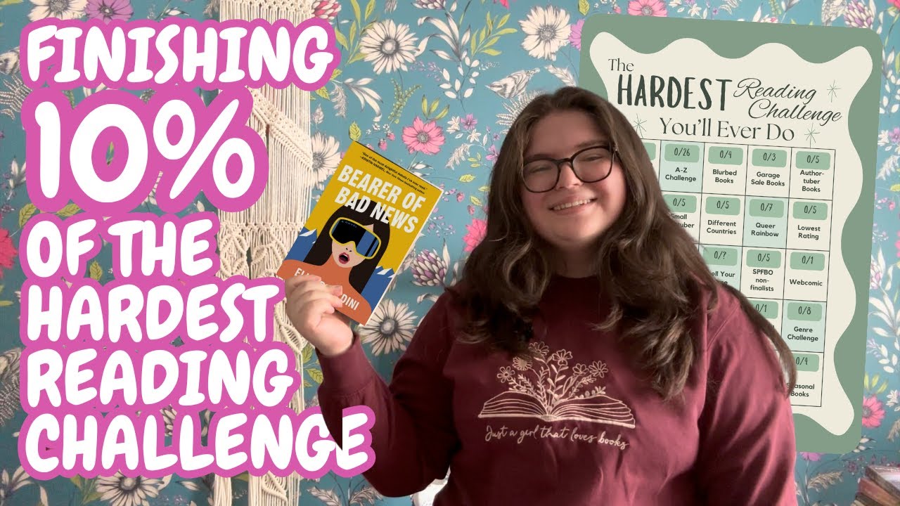 july mid month reading wrap up | the hardest reading challenge you'll ever do | episode 3 📚🏆😰🥇