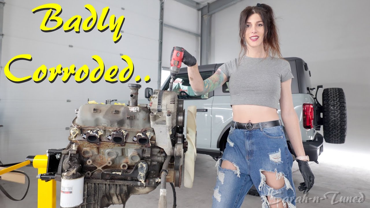 I Have To Make This Engine Look New.. // Ford Ranger 4.0 OHV V6
