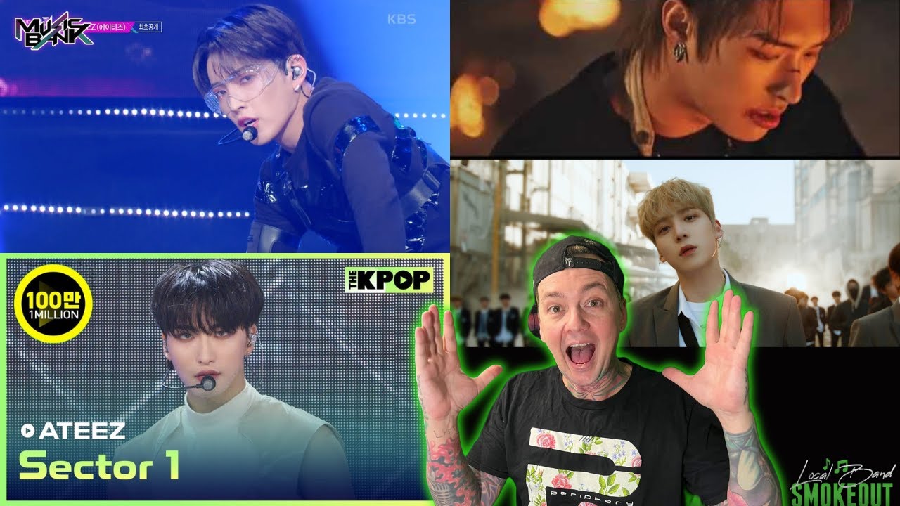 MAKING IT RIGHT! Ateez - The Real MV / Don't Stop MV / Sector 1 / Cyberpunk ( Reaction )
