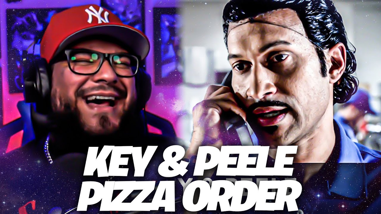 First Time Watching Key & Peele - Pizza Order Reaction