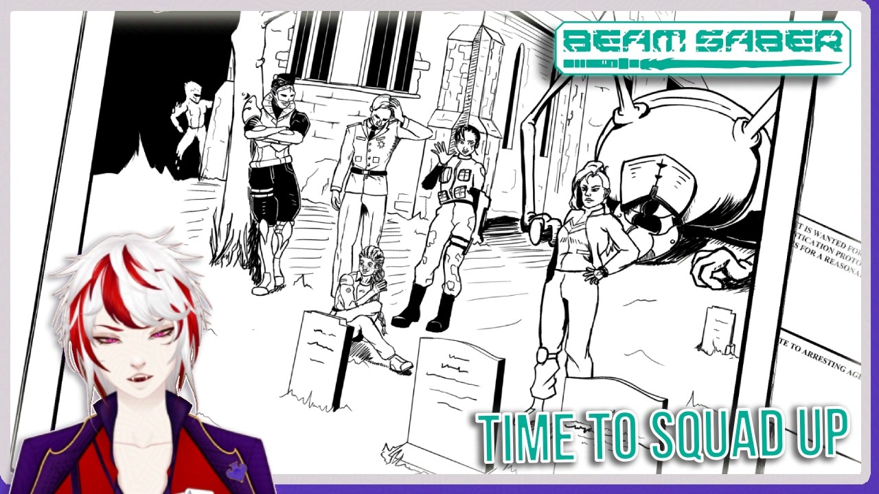 We're squading up for these encounters【 Boardgame Meeting: Beam Saber 】 !kofi !throne !starforge