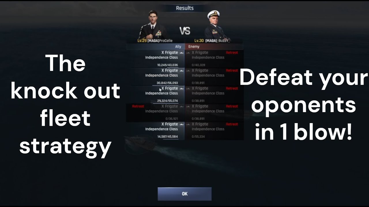 The Knock-Out fleet strategy | GET THE MOST POWER IN 1 PUNCH | Gunship Battle Total Warfare GBTW