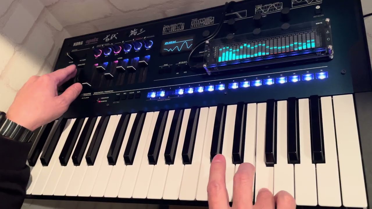 ハイドライド3 / Fairyland をKORG opsixで弾いてみた
