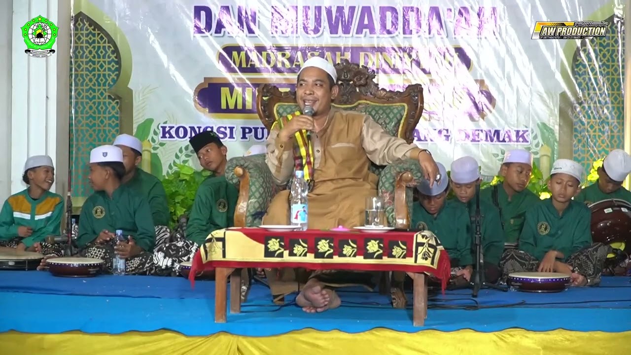 KH. Ali Nasihin Penceramah Dari Jepara Part 2 Akhir Sanah & Muwadda'ah Madin Miftahul Ulum Kongsi