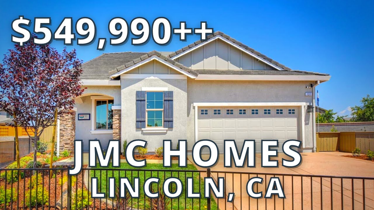 JMC Homes | Broadlands at the Lakeside in Lincoln CA |Residence 3 ~1928 sqft  Sacramento Real Estate