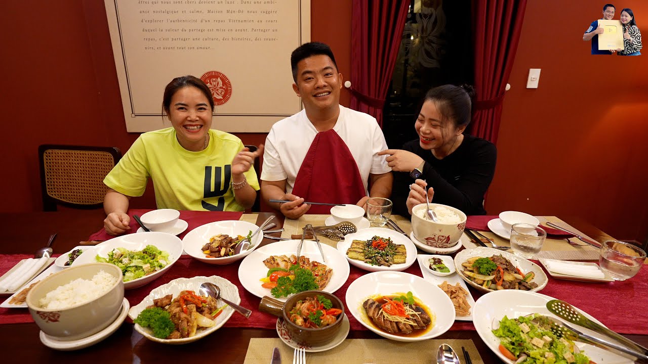 Mua xong đồ Mặc đám Hỏi Phạm Dũng mời Vợ Chồng A Hải Sapa Tv ăn quán cơm toàn món ngon ở Sài Gòn