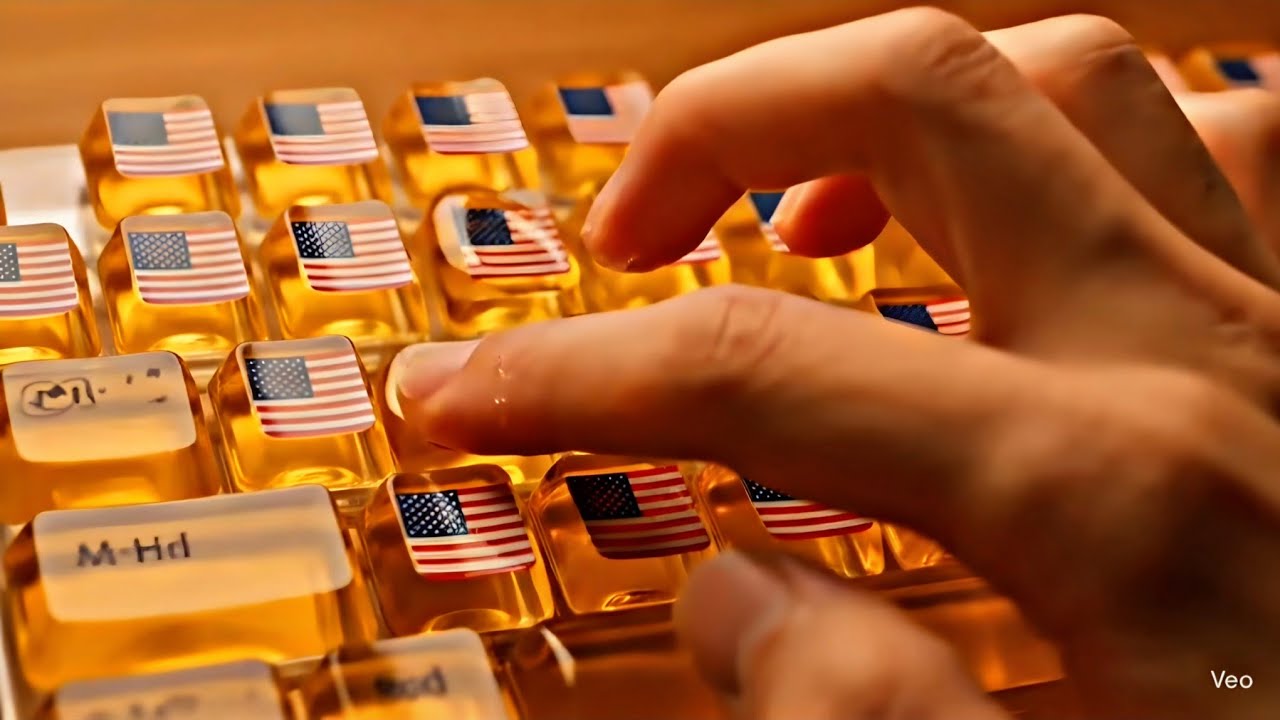 Honey Keyboard with Changing Flags Inside 🇧🇩 🇮🇳 #asmr #flagart #flag 