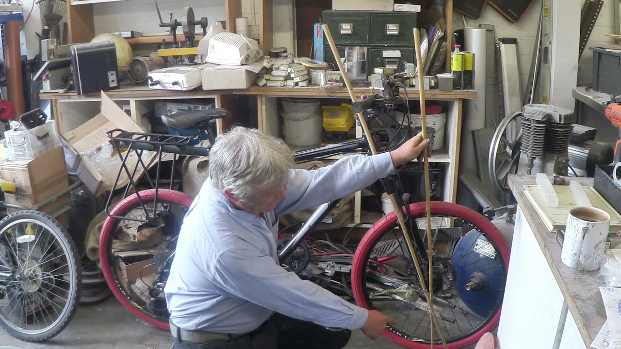 1183 How To Make A Recumbant Bike trike Trail, Rake, Head Angle