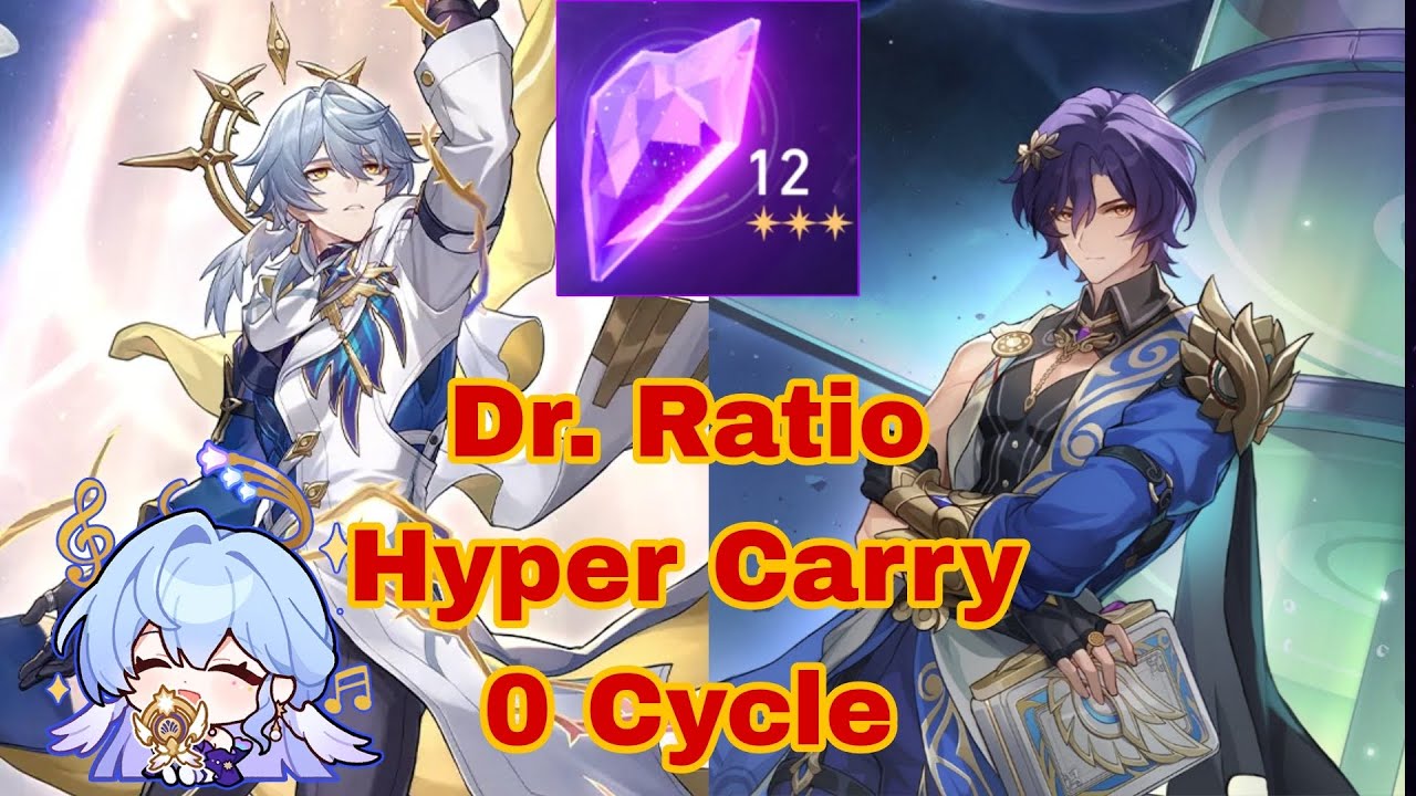 [ Honkai Star Rail ] Dr.Ratio x Sunday x Robin Memory of Chaos 12 | 0 Cycle Svarog & True Sting