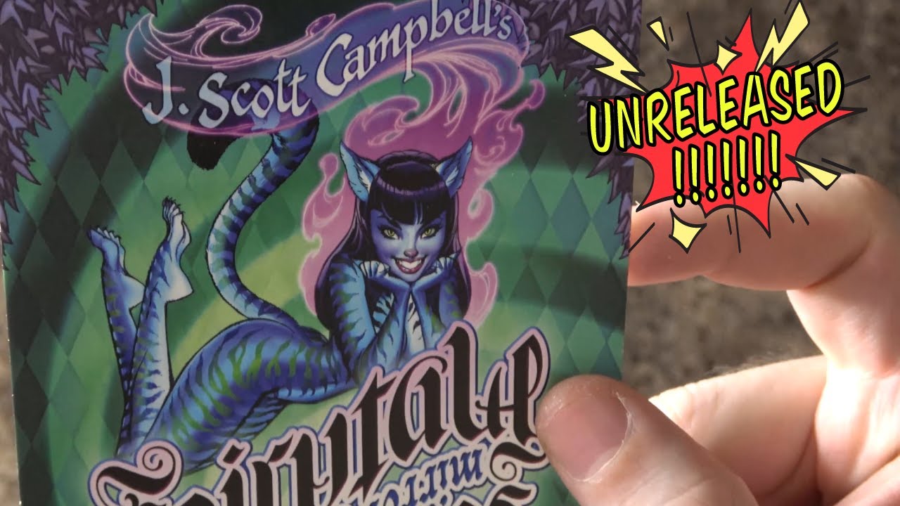 Art from the UNRELEASED J Scott Campbell Calendar and other Prints