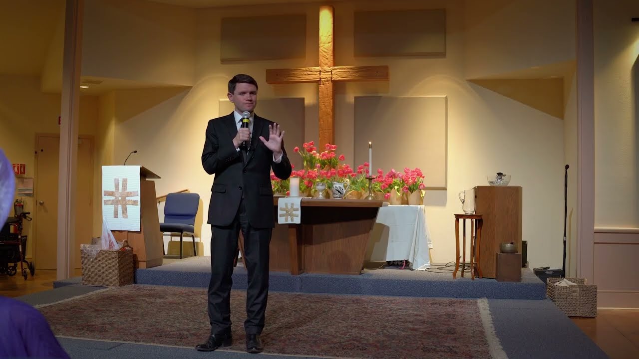 James Talarico delivers Easter sermon