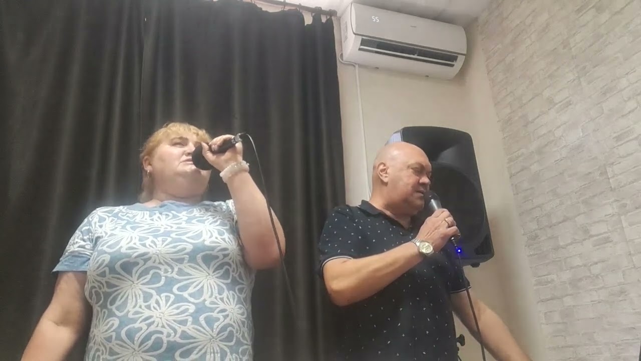 Первая репетиция песни "Россия". Слова Лилия Камфорина . Музыка Растислав Рябов. Рабочие моменты.