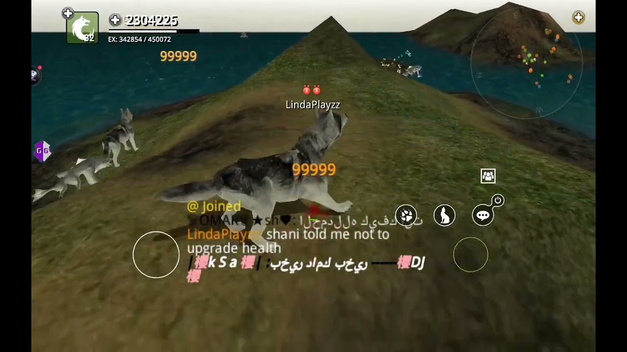 Wolf Online Giving pos deer (to myself and to other players)
