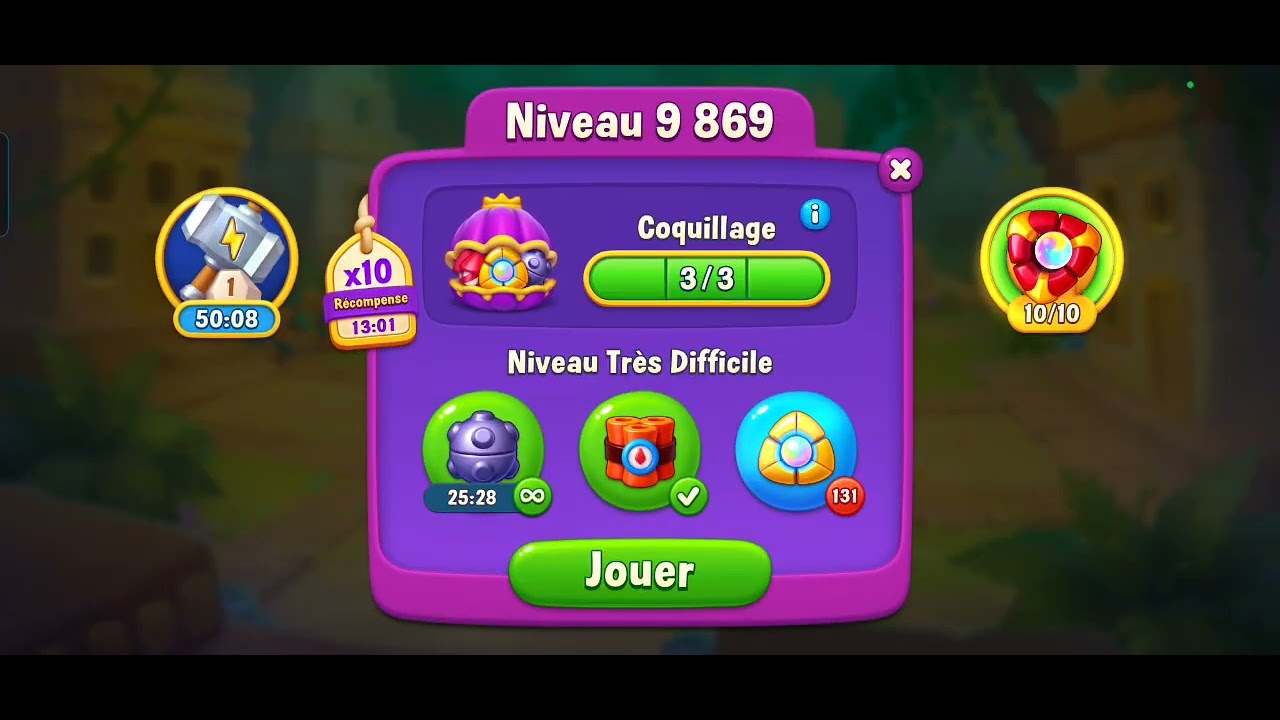 Fishdom level 9864 to 9879 / niveau 9864 au 9879