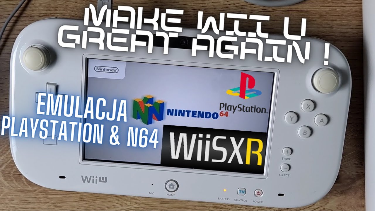 Jak zainstalować emulator Playstation oraz Nintendo 64 na Wii U?