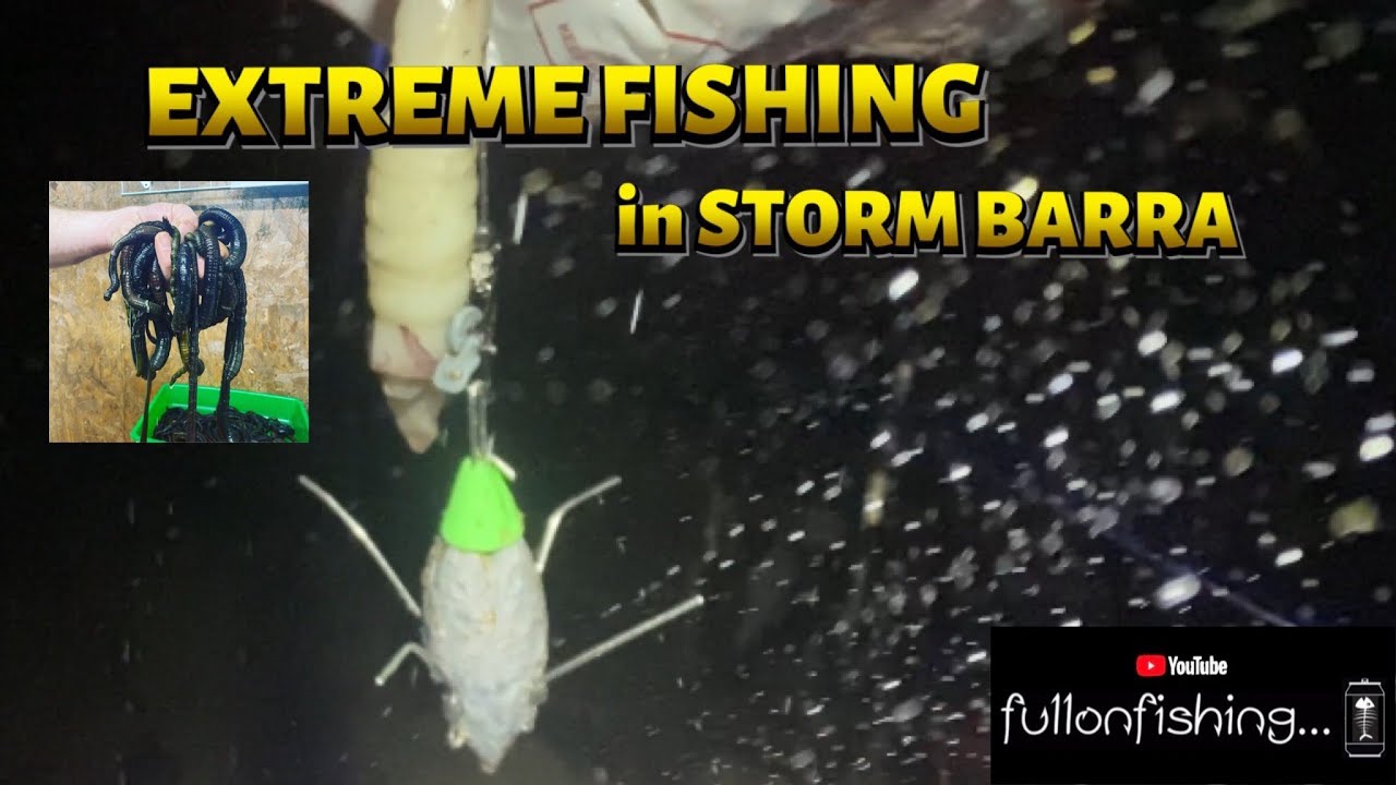 EXTREME FISHING in STORM BARRA. Dunster Beach, Minehead. LIGHTNING STRIKE too close. UK Angling 2021
