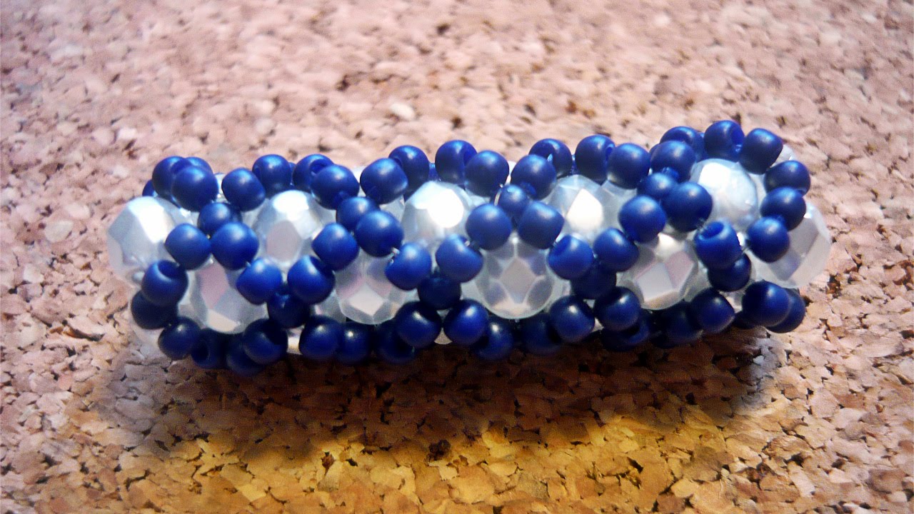 Pleciony sznur koralikowy ★ TUTORIAL BEADING ★