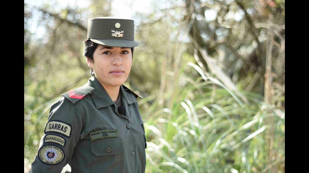 Primera Suboficial en el Curso Antinarcóticos “Garras del Valor”