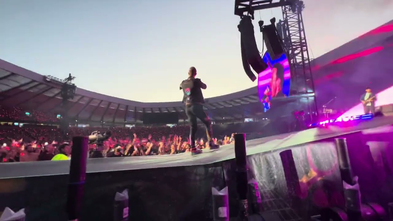 Coldplay - Higher Power, Live, Front Row, Glasgow, 2022,