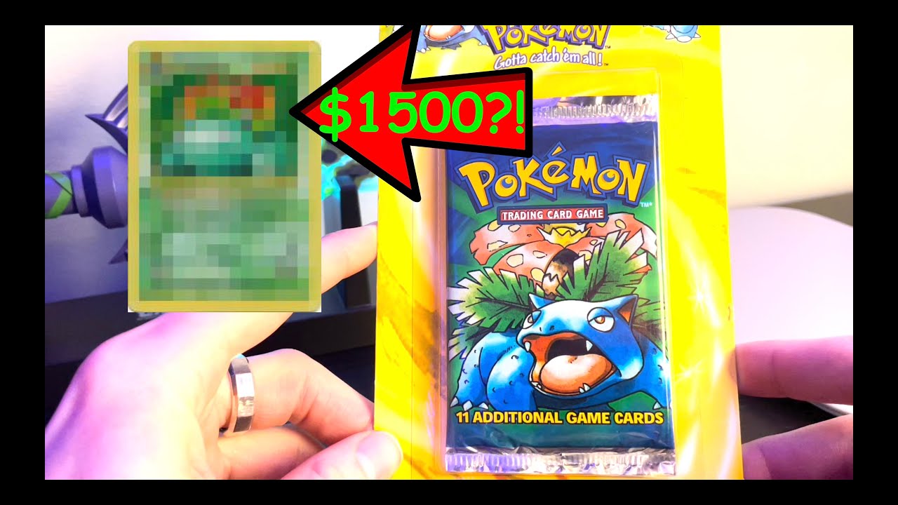 I Opened a VINTAGE Pokemon 1999 BASE SET Blister Pack & Pulled THIS!
