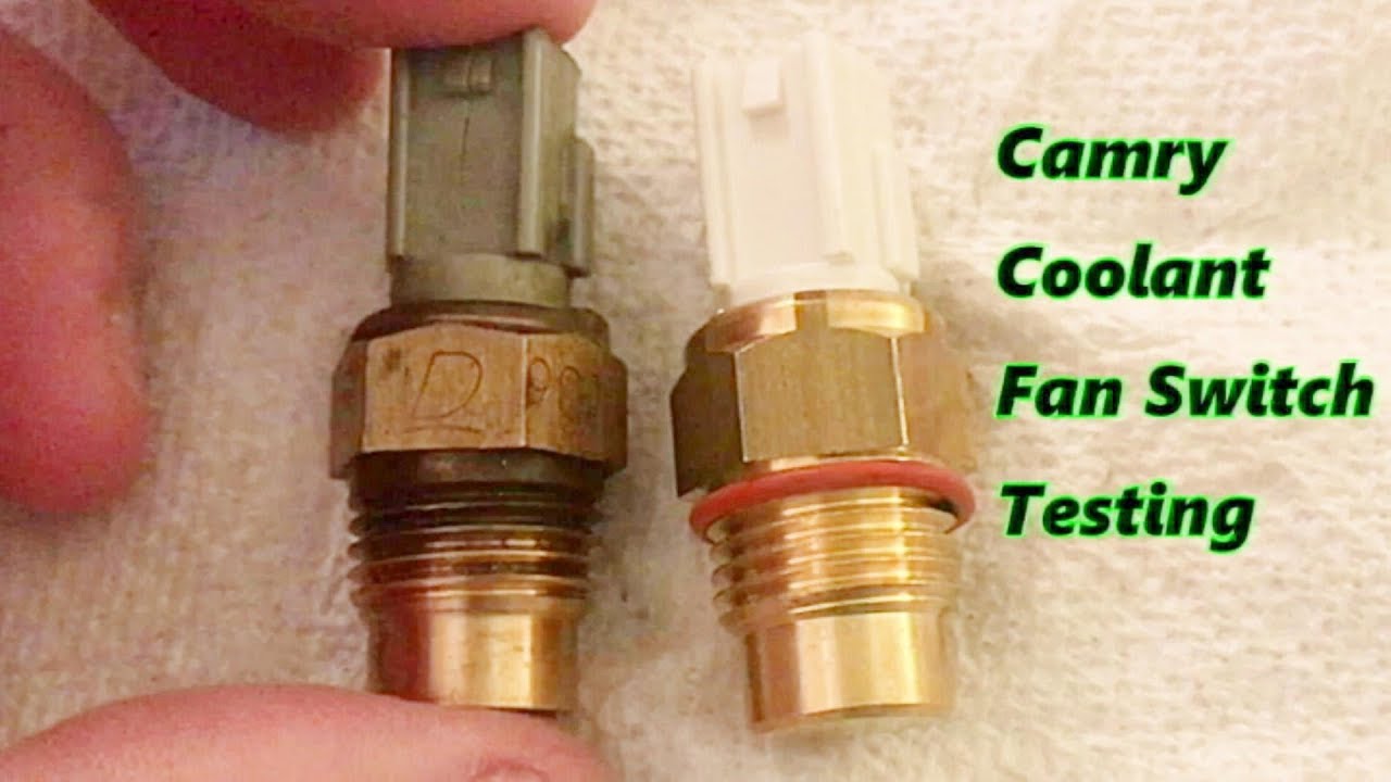 Coolant FAN SWITCH/SENSOR TEST -'02-'06 Camry/Lexus V6 3.0L 1MZ-FE