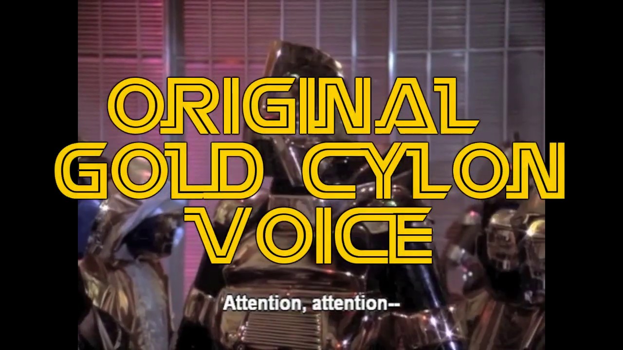 Gold Cylon Voice Vulpa