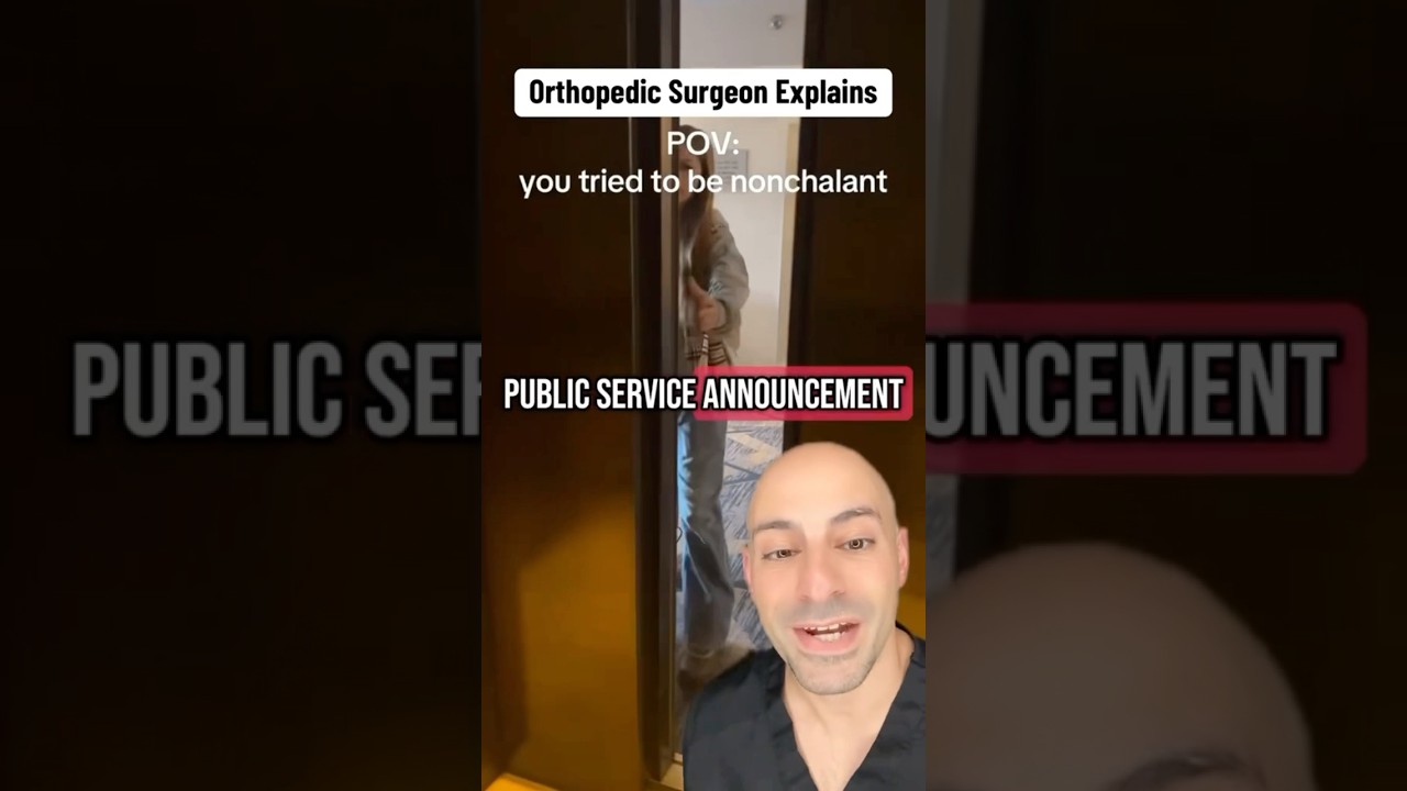 Doctor Explains - PSA on Elevator Safety