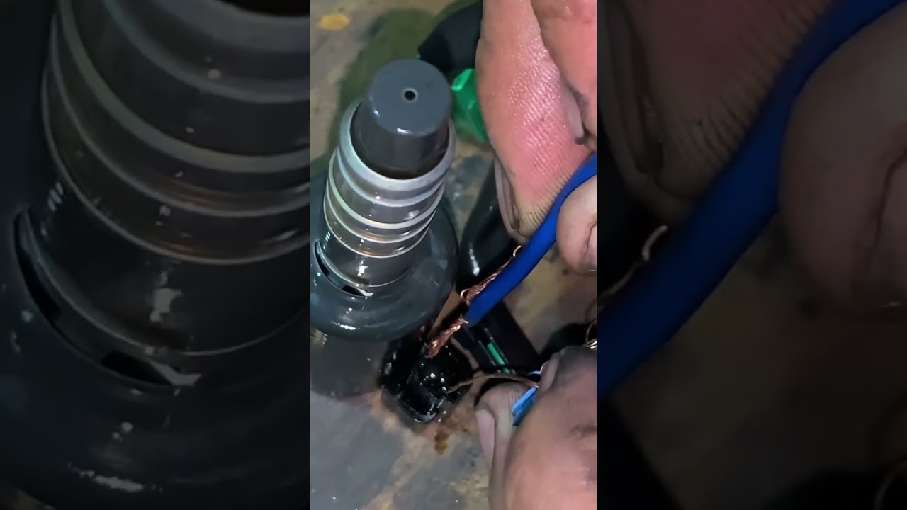 2015 Nissan Pathfinder how to remove solenoids on the CVT valve body