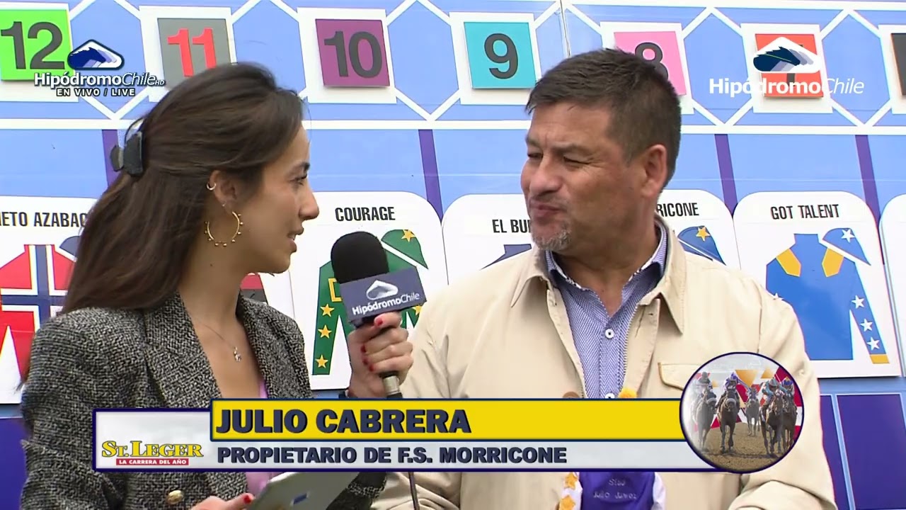 NOTA JULIO CABRERA PROPIETARIO F. S . MORRICONE  -  ST LEGER 2023