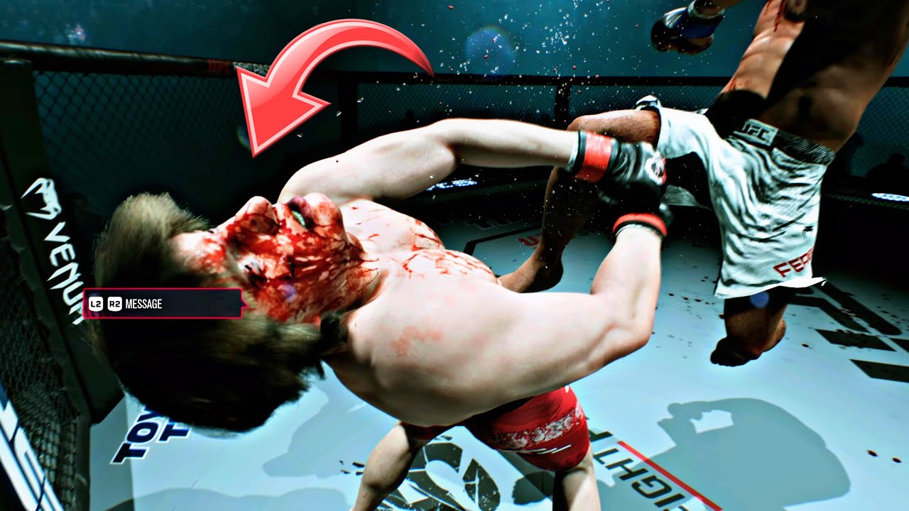 Craziest Cuts In EA Sports UFC 5 (4K 60FPS)