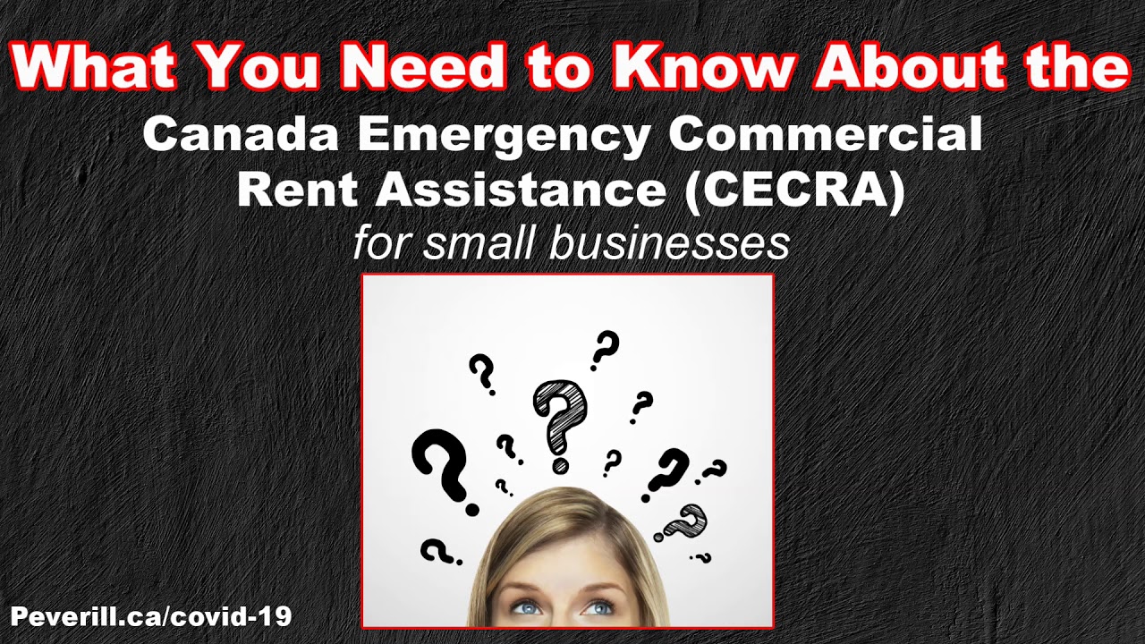 Need to Know: Canada Emergency Commercial Rent Assistance (CECRA) for Small Businesses
