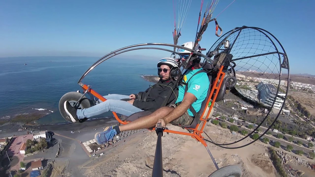 Paratrike in Tenerife  with Einav