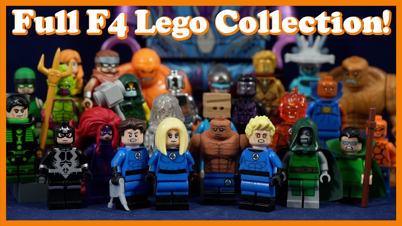 My Complete Custom Lego Fantastic Four Collection