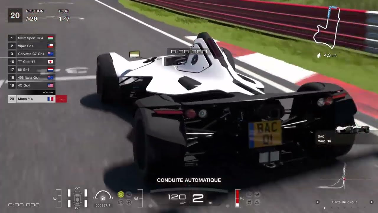 GT7 - Mount Panorama - BAC Mono '16 - weekly challenge