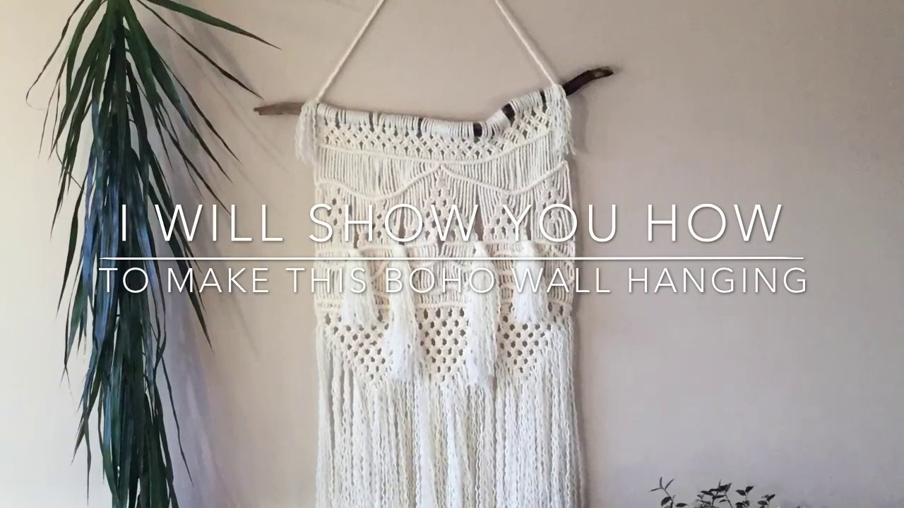 Macrame Wall Hanging DIY | Easy Step-by-Step Tutorial