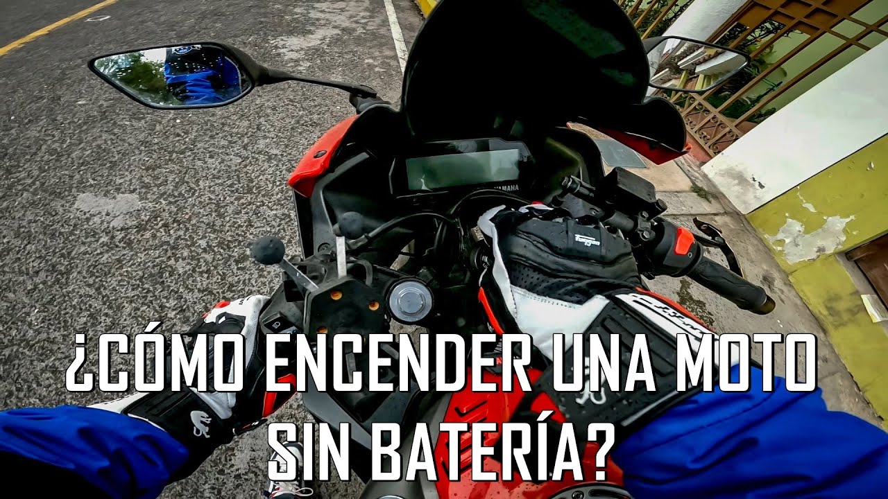¿Cómo encender una moto sin batería? 🏍️🔥