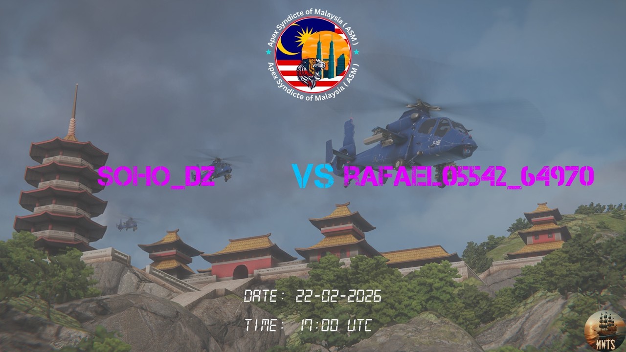 ROUND-2 | SOHO_DZ vs RAFAEL05542_64970 | MATCH 2-3 | ASM Inaugural Tournament T2 | A S M